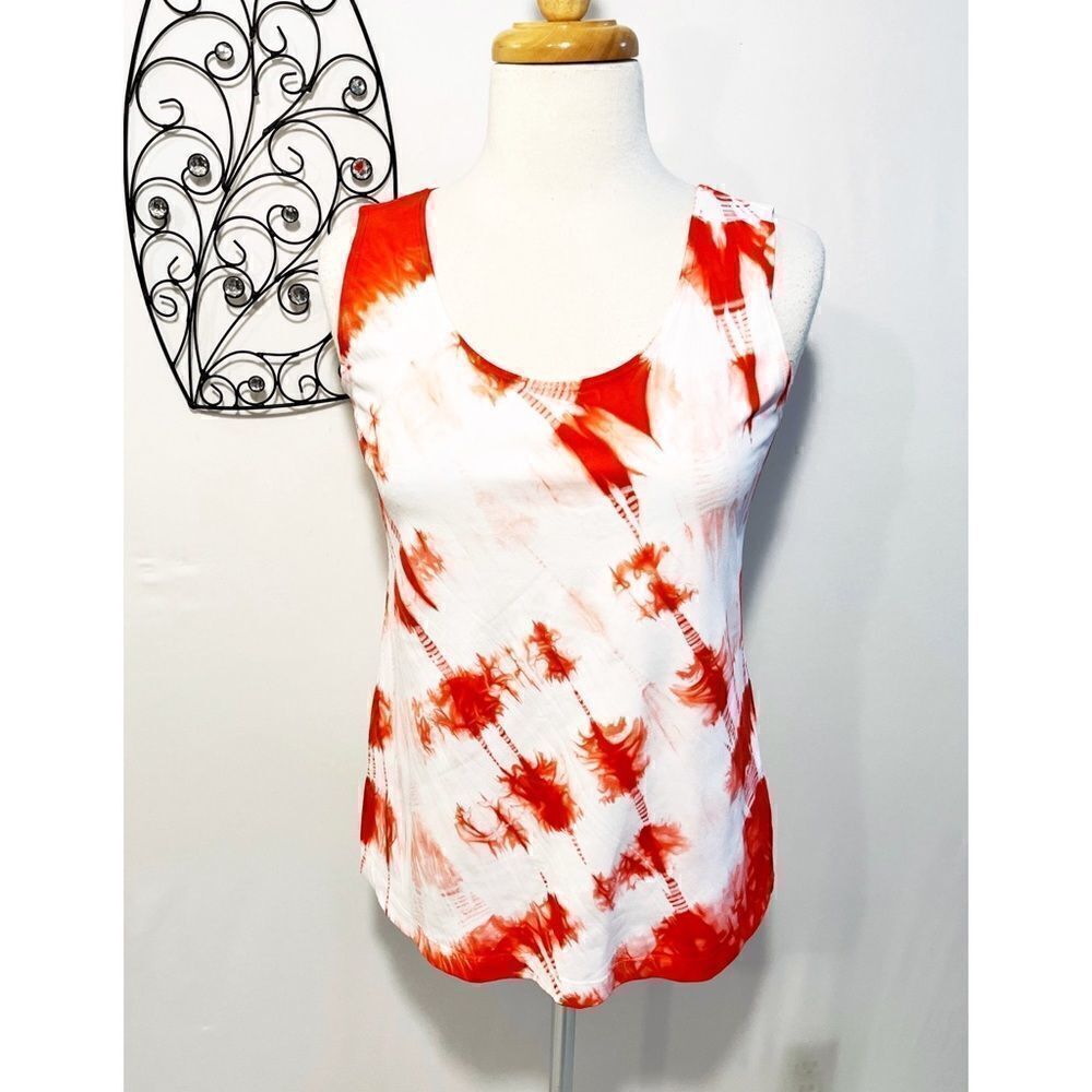 NWT Chico’s “Flame Scarlet” Tank Top